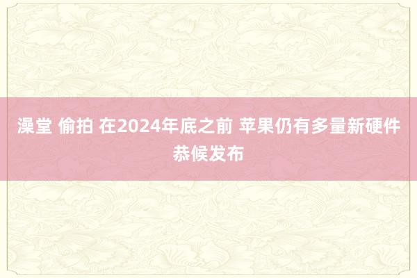 澡堂 偷拍 在2024年底之前 苹果仍有多量新硬件恭候发布