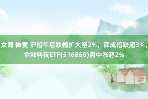 女同 做爱 沪指午后跌幅扩大至2%，深成指跌超3%，金融科技ETF(516860)盘中涨超2%